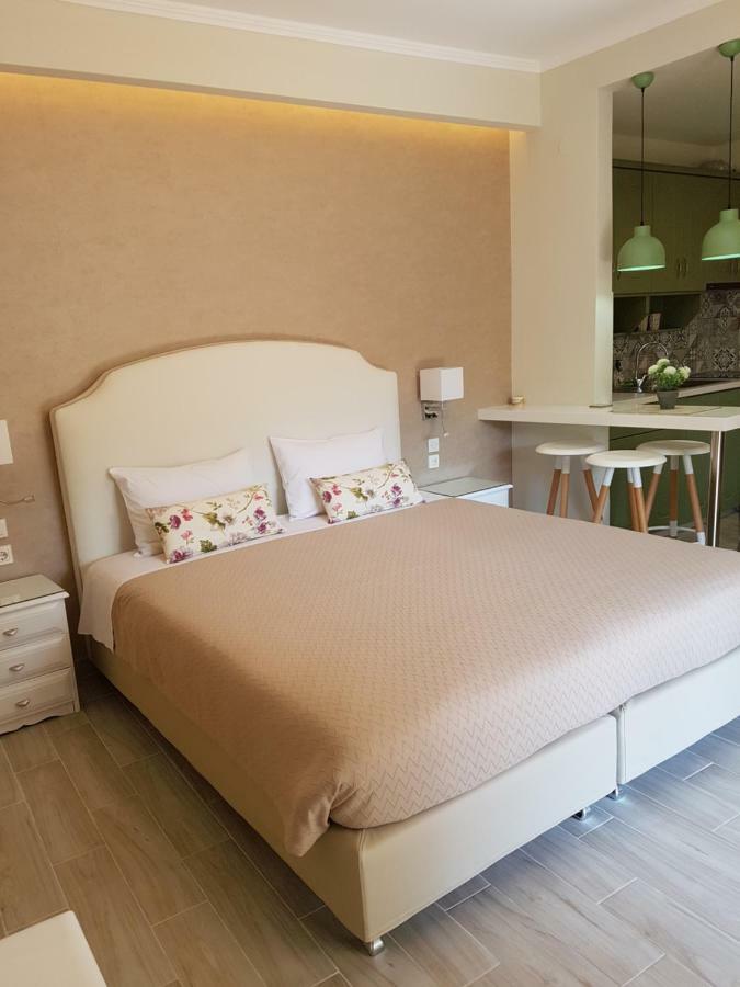 Angels Pool Studios And Apartments Палеокастрица Екстериор снимка