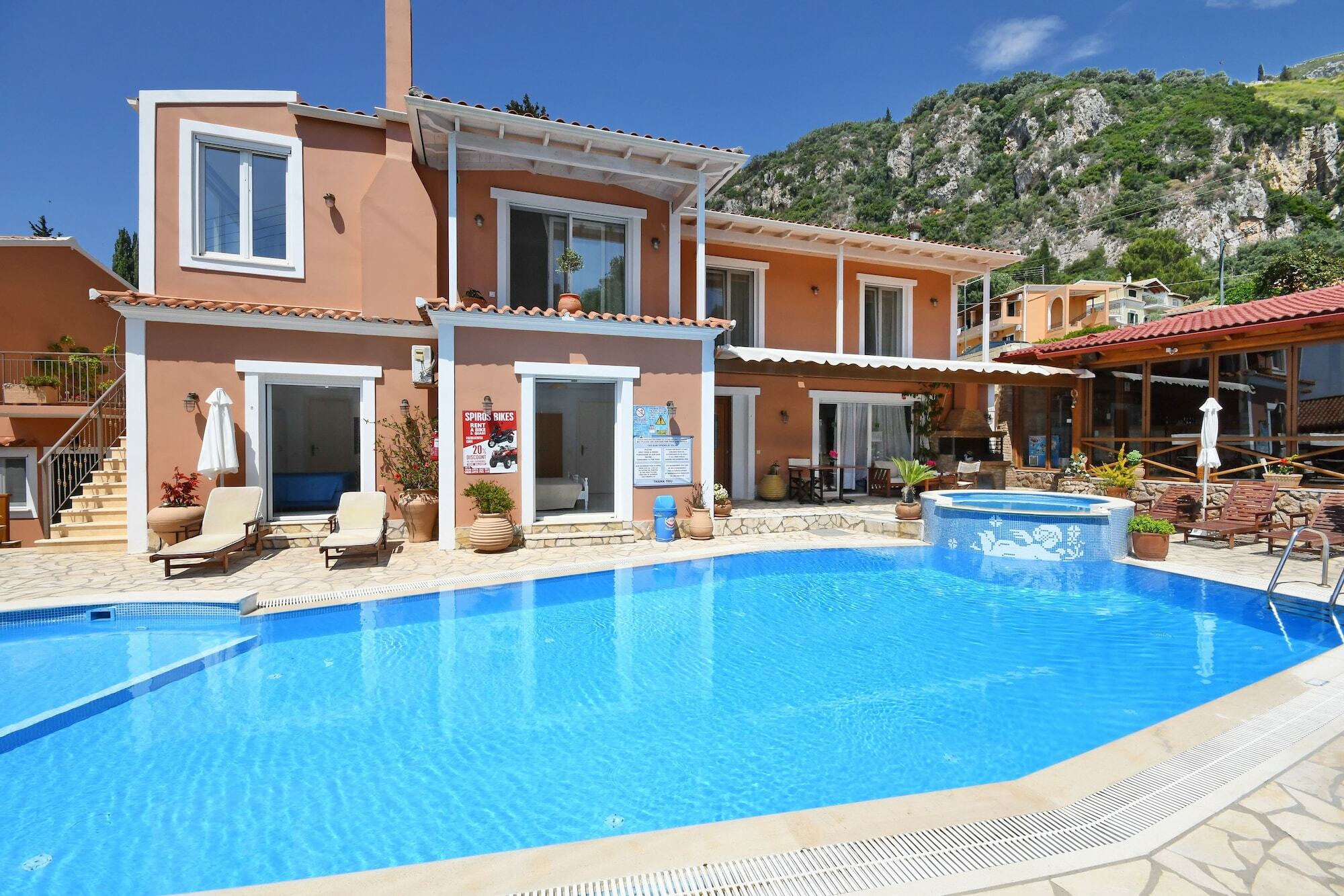 Angels Pool Studios And Apartments Палеокастрица Екстериор снимка